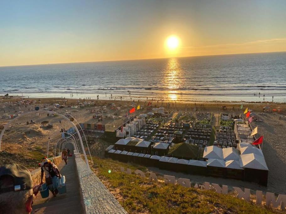 Stylish Duplex - Ocean View - Airport - Wifi - Renovated 2025 - 24H Reception Leilighet Jibila Eksteriør bilde